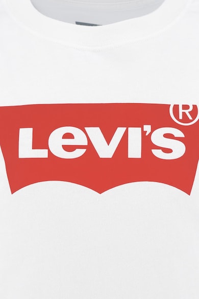 Levi's Bluza de bumbac cu logo Fete