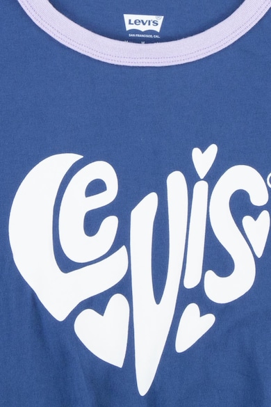 Levi's Tricou cu imprimeu logo si nod frontal Fete