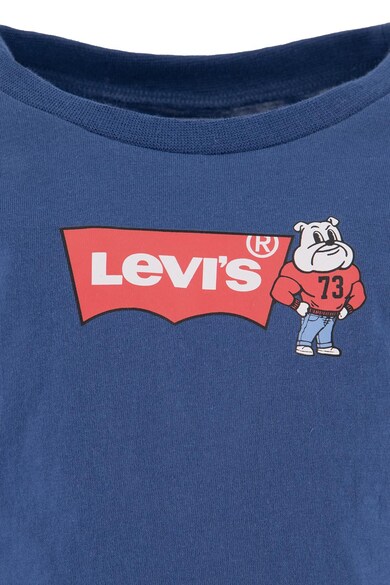 Levi's Bluza de bumbac organic cu imprimeu logo Baieti