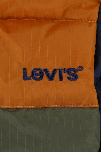 Levi's Зимно яке с качулка и цветен блок Момчета