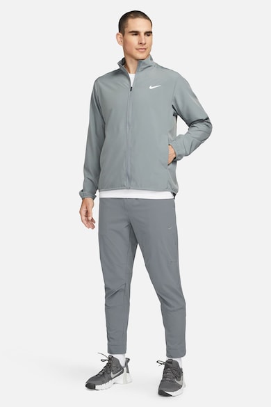 Nike Pantaloni conici cu tehnologie Dri-FIT si slituri cu fermoar Unlimited Barbati