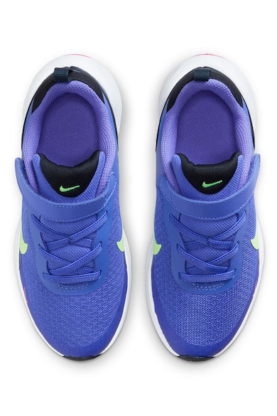 Nike Revolution 7 párnázott futócipő tépőzárral Fiú