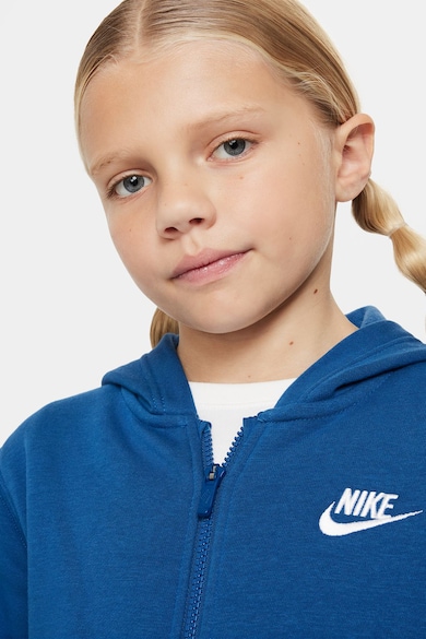 Nike Pamuttartalmú szabadidőruha kapucnis felsővel Lány