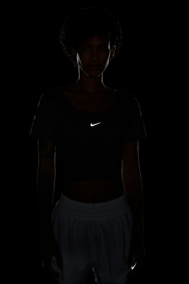 Nike Classic Dri-FIT crop sportpoló kivágott részlettel női