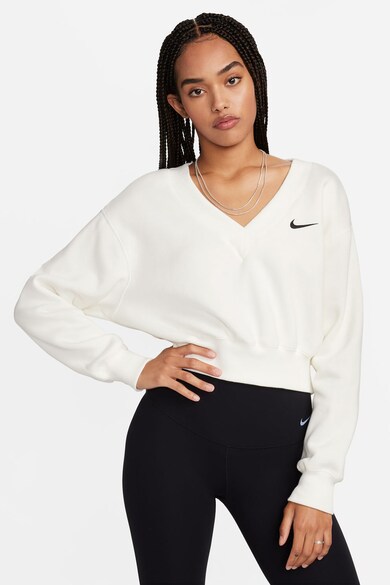 Nike V-nyakú crop pulóver női