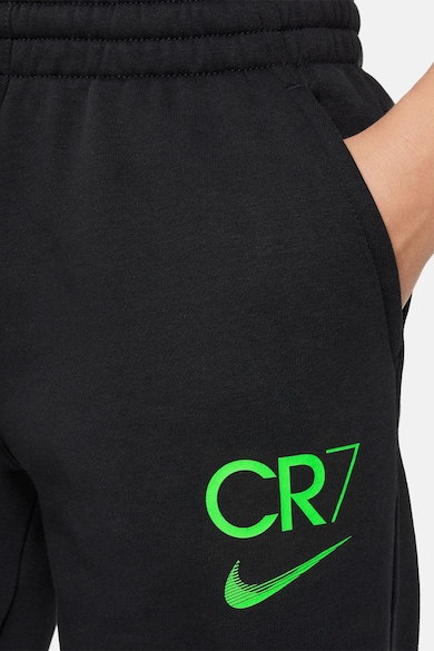 Nike Pantaloni cu imprimeu logo si snur in talie, pentru fotbal CR7 Baieti