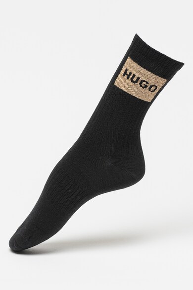 HUGO Дълги чорапи с памук и термос - 3 части Жени