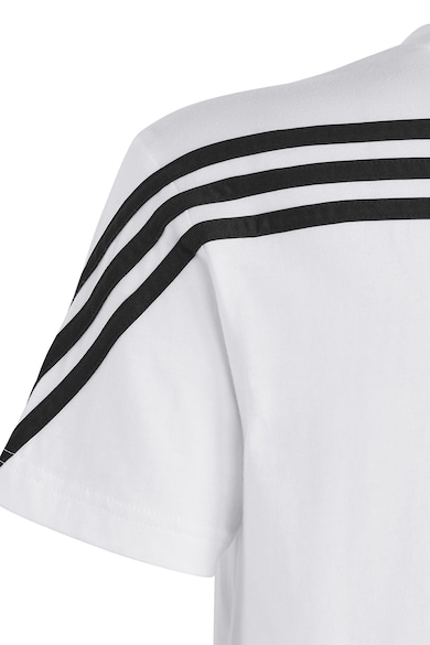 adidas Sportswear Kerek nyakú logós pamutpóló Lány