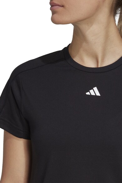 adidas Performance Tricou cu decolteu la baza gatului, pentru fitness Femei