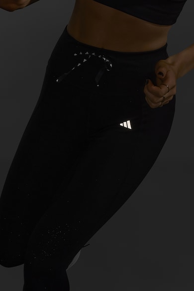adidas Performance Crop futó leggings logóval női
