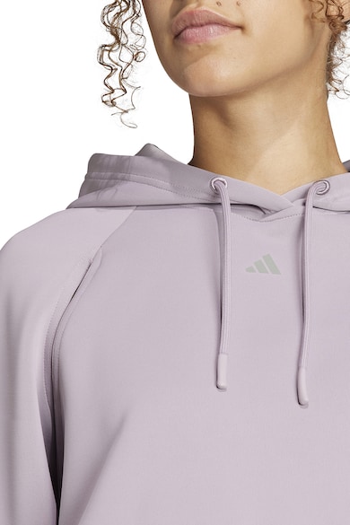 adidas Performance Hanorac crop lejer pentru fitness Hiit Aeroready Femei