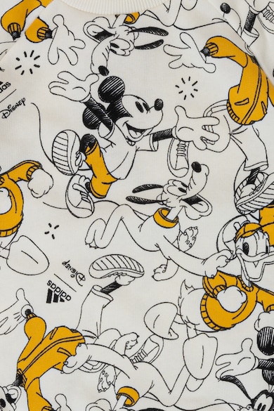 adidas Sportswear Суитшърт с памук и принт на Mickey Mouse Момичета