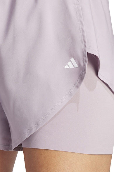 adidas Performance Pantaloni scurti cu logo pentru fitness Femei
