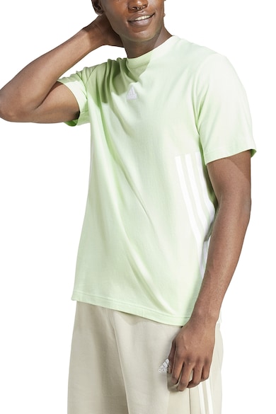 adidas Sportswear Памучна тениска с овално деколте Мъже