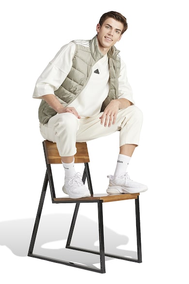 adidas Sportswear Капитониран елек Essential с цип и пухена вата Мъже