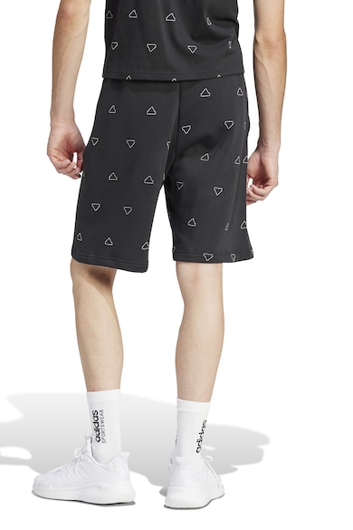 adidas Sportswear Logómintás pamuttartalmú rövidnadrág férfi
