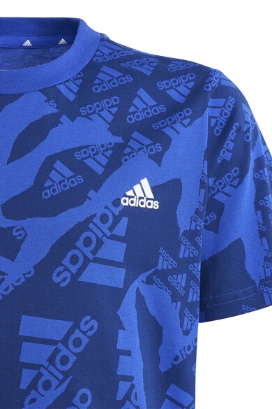 adidas Sportswear Памучна тениска Essentials с лого Момчета