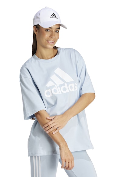 adidas Sportswear Tricou supradimensionat cu imprimeu logo Essentials Femei