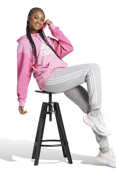 adidas Sportswear Kapucnis pamutpulóver logóval női