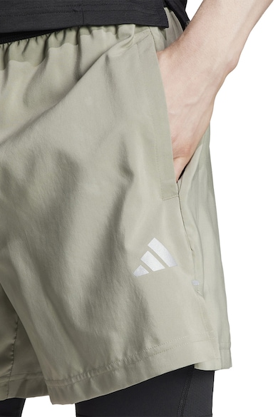 adidas Performance GYM+ 2-az-1-ben dizájnú rövidnadrág oldalzsebekkel férfi
