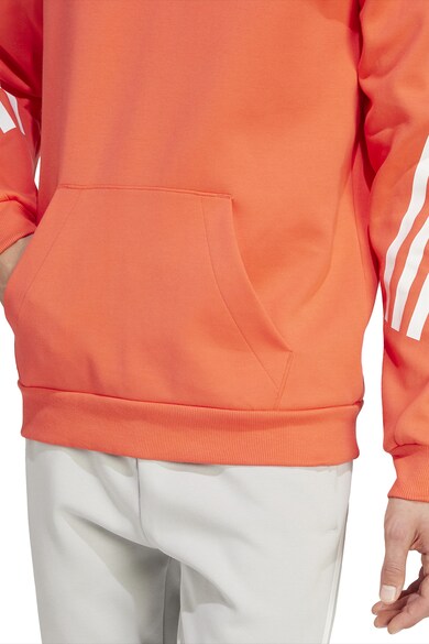 adidas Sportswear Future Icons kapucnis pulóver ikonikus csíkokkal férfi