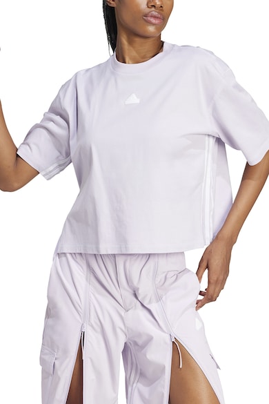 adidas Sportswear Тениска Dance с овално деколте и лого Жени