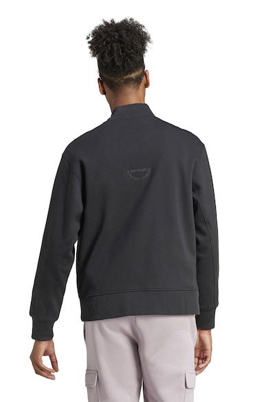 adidas Sportswear Logós pulóver cipzárral férfi