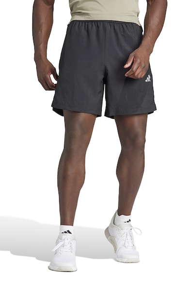 adidas Performance Pantaloni scurti cu buzunare laterale pentru antrenament Gym+ Barbati