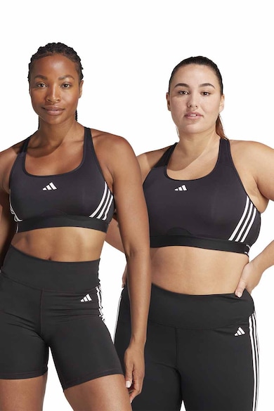 adidas Performance Powerimpact közepes tartást adó sportmelltartó női