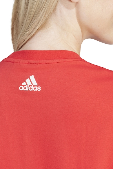 adidas Sportswear Тениска с овално деколте и лого Жени