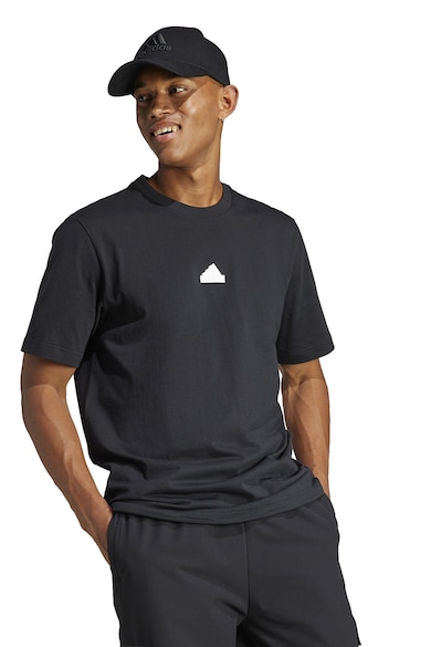 adidas Sportswear Pamutpóló logós részletekkel férfi
