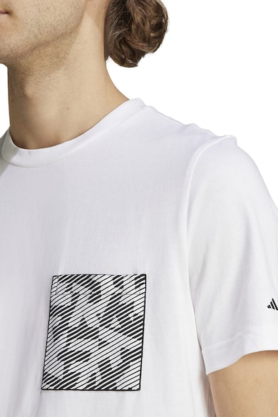 adidas Performance Tricou cu decolteu rotund pentru drumetii Barbati