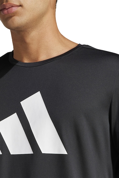 adidas Performance Tricou cu imprimeu logo pentru alergare Barbati