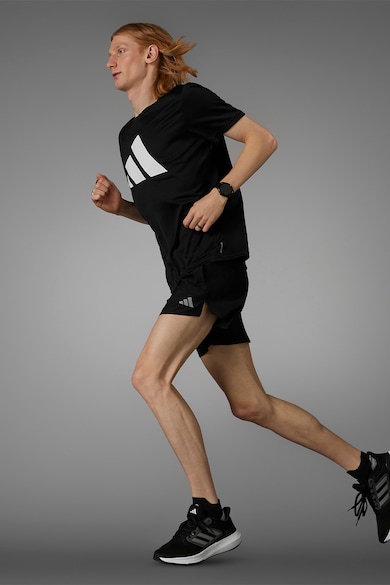 adidas Performance Run It logómintás futópóló férfi