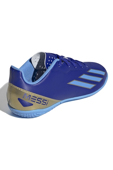 adidas Performance Pantofi de piele ecologica pentru fotbal Crazyfast Messi Baieti