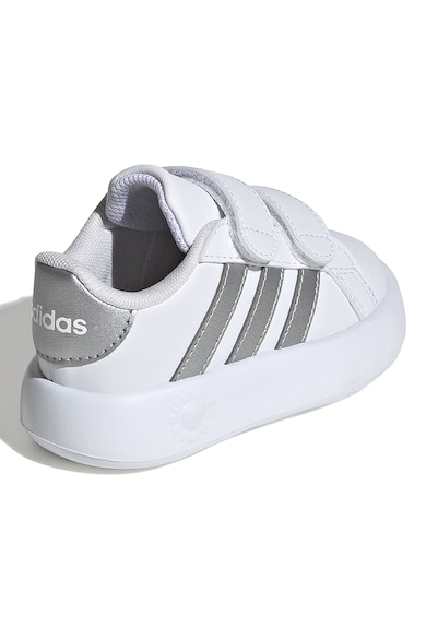 adidas Sportswear Pantofi sport din piele ecologica cu velcro Grand Court 2.0 Fete