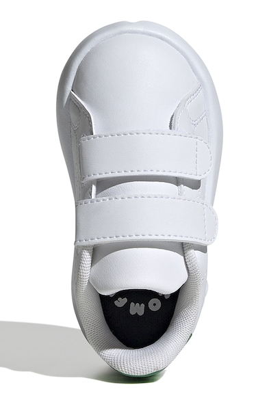 adidas Sportswear Pantofi sport de piele ecologica cu velcro Advantage Baieti