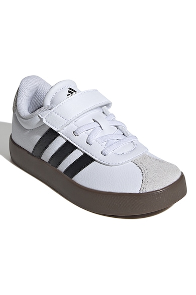 adidas Sportswear Pantofi sport cu insertii de piele intoarsa VL Court 3.0 Fete