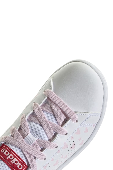 adidas Sportswear Advantage szívecskés mintájú műbőr sneaker Lány