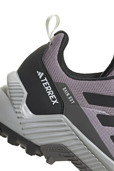 adidas Performance Pantofi cu finisaj rezistent la apa si imprimeu logo pentru drumetii Terrex Eastrail Femei