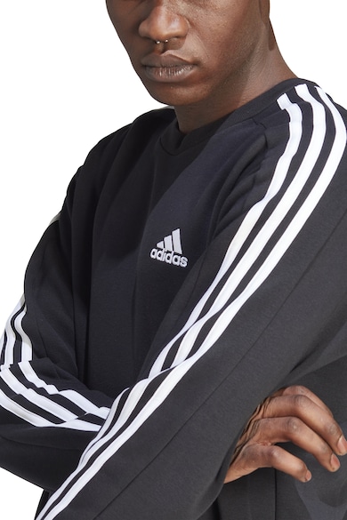 adidas Sportswear Kerek nyakú pulóver logós részlettel férfi