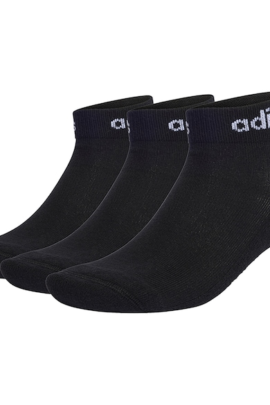 adidas Performance Унисекс чорапи до оглезена с лого, 3 чифта Жени