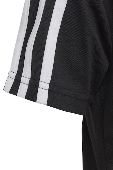 adidas Sportswear Tricou cu decolteu la baza gatului si logo Fete