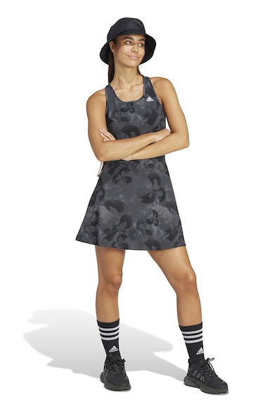 adidas Sportswear Mintás ruha sportos kialakítású hátrésszel női