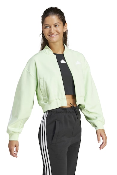 adidas Sportswear Cipzáros pulóver baseball gallérral női