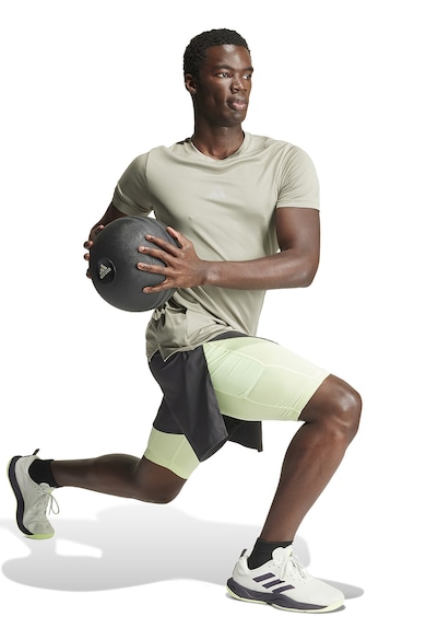 adidas Performance Фитнес шорти HIIT Elev с дизайн 2 в 1 Мъже