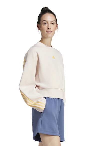 adidas Sportswear Bluza de trening crop cu decolteu la baza gatului Femei