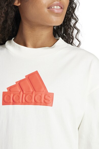 adidas Sportswear Tricou lejer din bumbac cu logo Femei