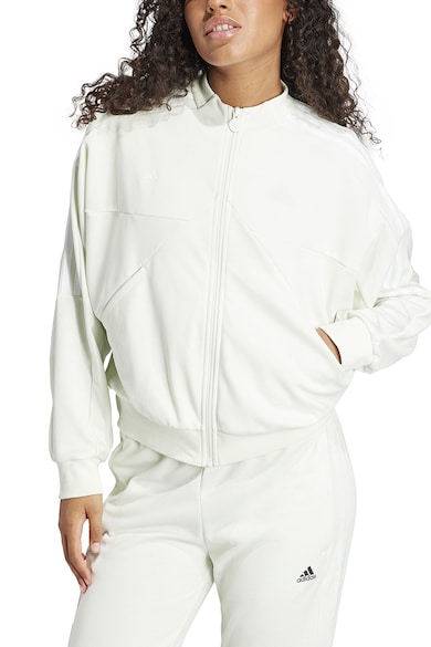 adidas Sportswear Cipzáros pulóver ferde zsebekkel női
