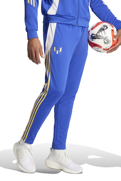 adidas Performance Спортен панталон Messi с ципове на подгъвите Мъже